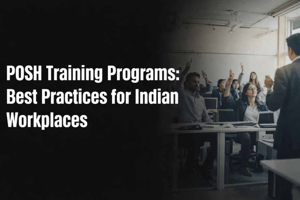 POSH Training in India | Prevention of Sexual Harassment Act